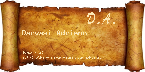Darvasi Adrienn névjegykártya